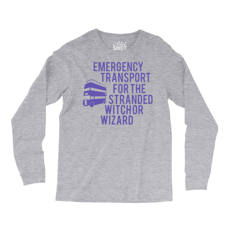 Emergency Transport For The Stranded Long Sleeve Shirts by maasensabaghd | Artistshot