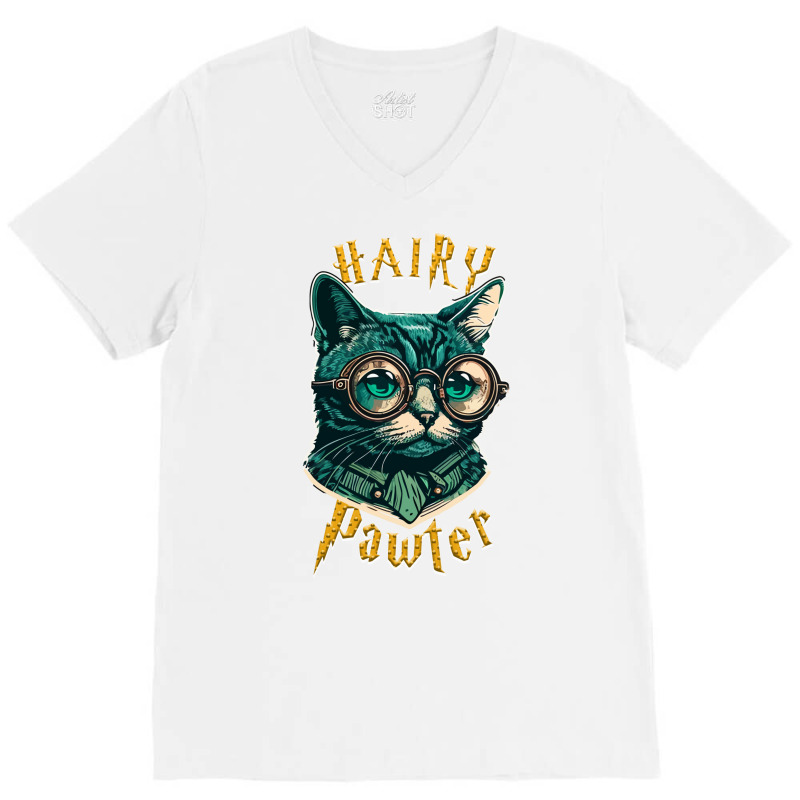 Hairy Pawter 1 V-Neck Tee by didwaycarw | Artistshot