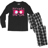 Glass Quote Men's Long Sleeve Pajama Set | Artistshot