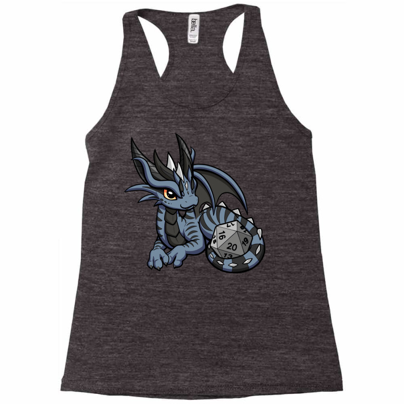 Feisty Dice Dragon Racerback Tank | Artistshot