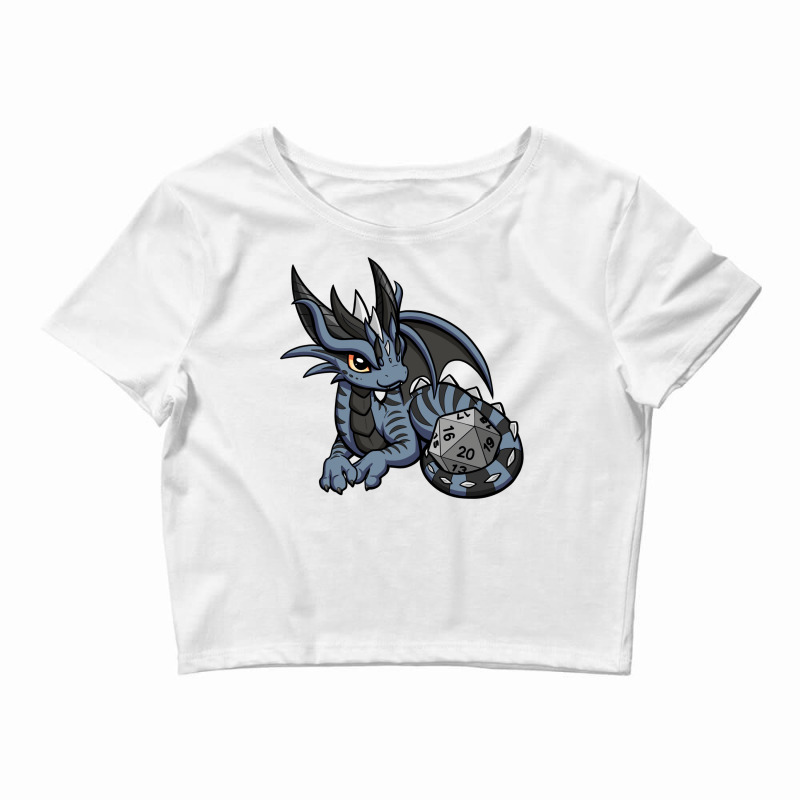 Feisty Dice Dragon Crop Top | Artistshot