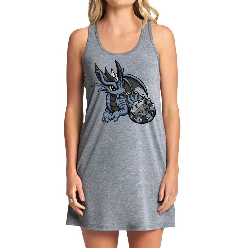 Feisty Dice Dragon Tank Dress | Artistshot