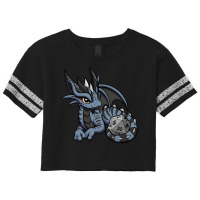 Feisty Dice Dragon Scorecard Crop Tee | Artistshot