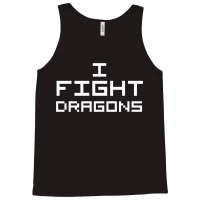 I Fight Dragons (reversed Colours) Tank Top | Artistshot