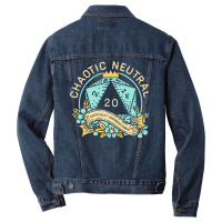 New Chaotic Neutral Merch Men Denim Jacket | Artistshot