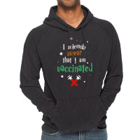 I Am Vaccinated Vintage Hoodie | Artistshot