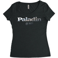 Paladin Of Pies Women's Triblend Scoop T-shirt | Artistshot