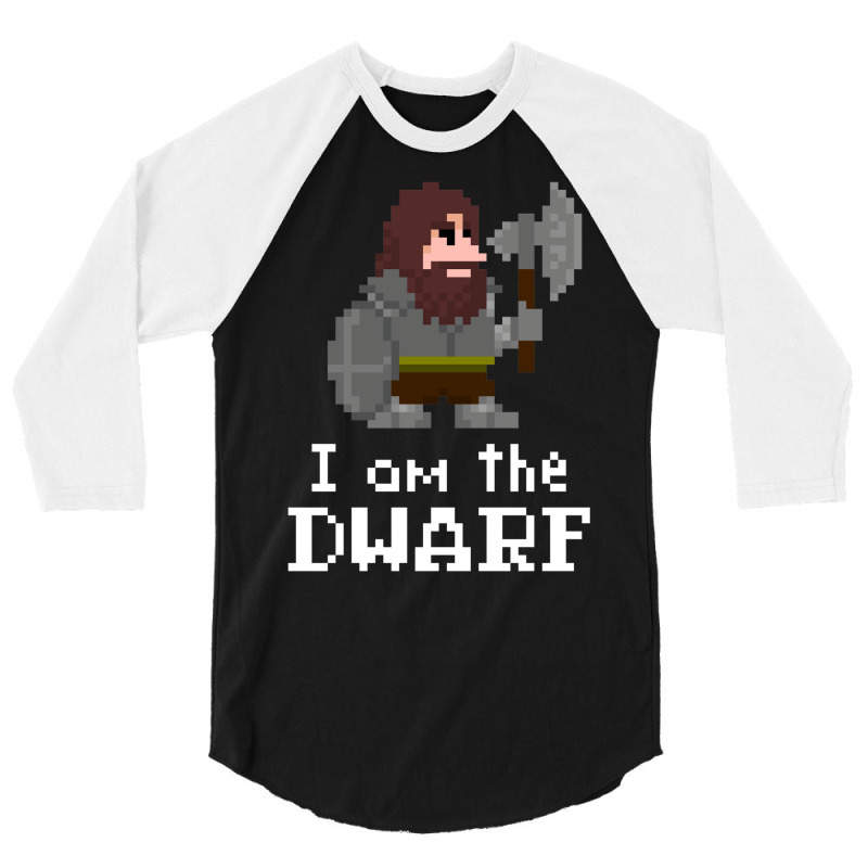 I Am The (gentlem'n) Dwarf 3/4 Sleeve Shirt by riolomehanl | Artistshot