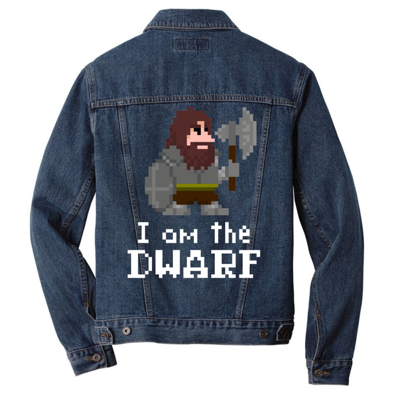 I Am The (gentlem'n) Dwarf Men Denim Jacket by riolomehanl | Artistshot