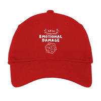 Roll For Emotional Damage Adjustable Cap | Artistshot