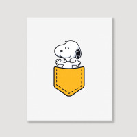 Peanuts  Snoop Portrait Canvas Print | Artistshot