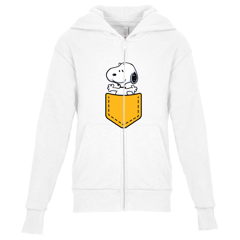 Peanuts  Snoop Youth Zipper Hoodie | Artistshot