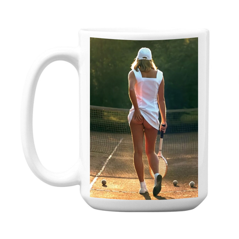 Tennis Girl Martin Elliott 15 Oz Coffee Mug | Artistshot