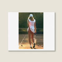 Tennis Girl Martin Elliott Landscape Canvas Print | Artistshot