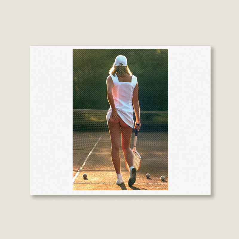 Tennis Girl Martin Elliott Landscape Canvas Print | Artistshot