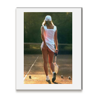 Tennis Girl Martin Elliott Metal Print Vertical | Artistshot