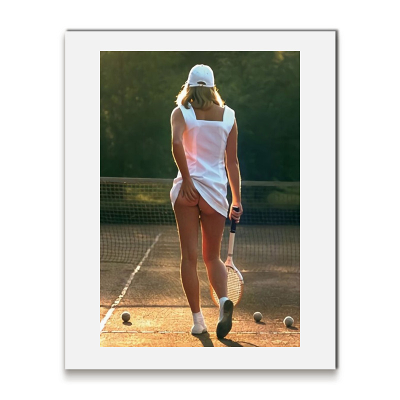 Tennis Girl Martin Elliott Metal Print Vertical | Artistshot