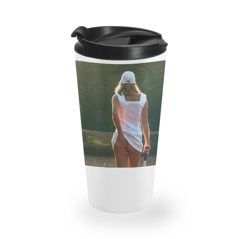 Tennis Girl Martin Elliott Travel Mug | Artistshot