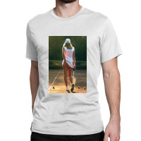 Tennis Girl Martin Elliott Classic T-shirt | Artistshot