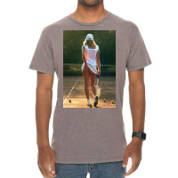 Tennis Girl Martin Elliott Vintage T-shirt | Artistshot