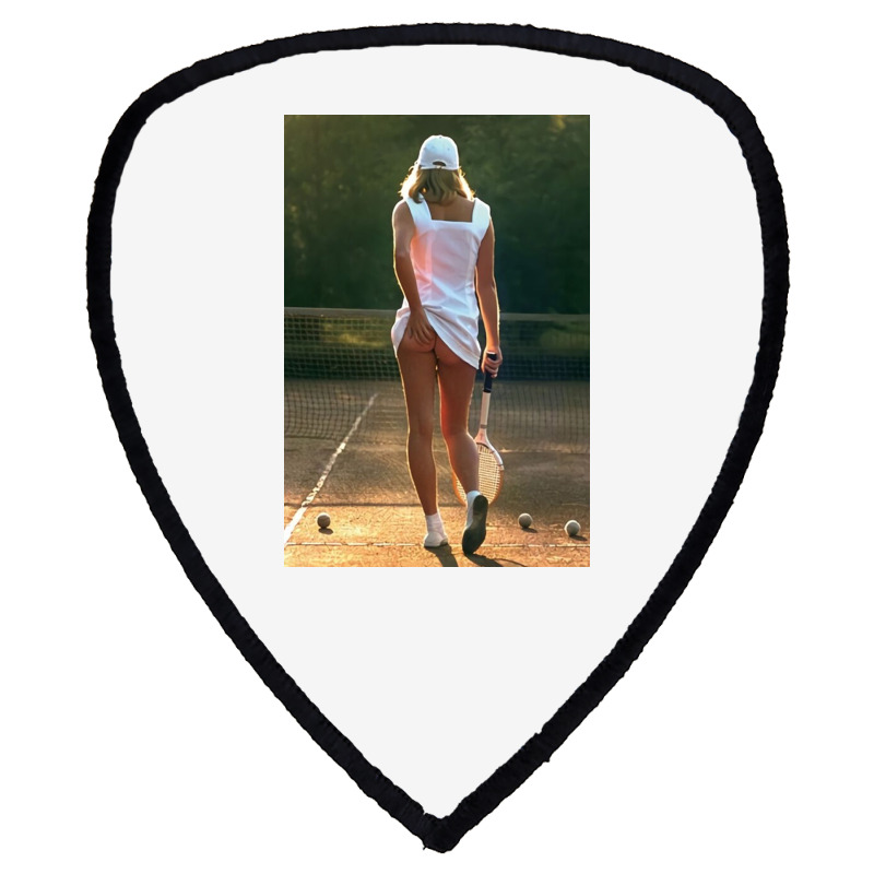 Tennis Girl Martin Elliott Shield S Patch | Artistshot