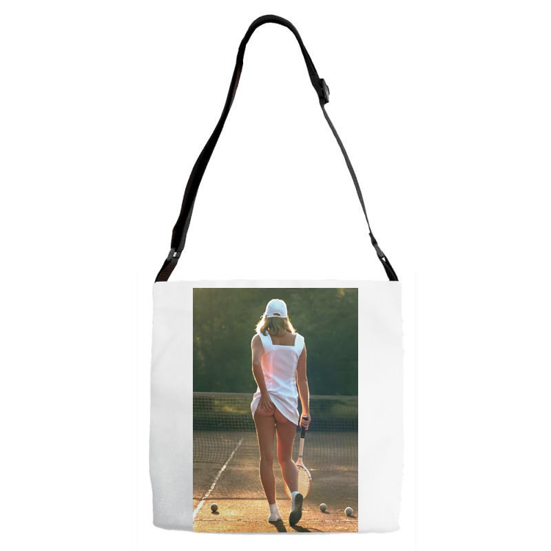 Tennis Girl Martin Elliott Adjustable Strap Totes | Artistshot