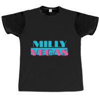 Milly Vegas Vice Graphic T-shirt | Artistshot