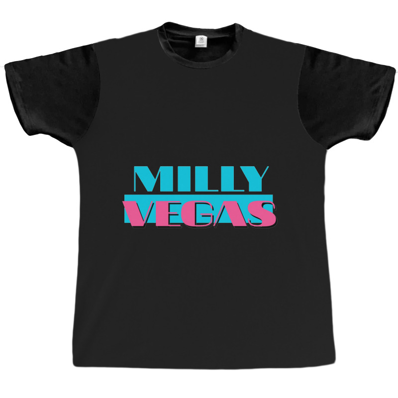 Milly Vegas Vice Graphic T-shirt | Artistshot