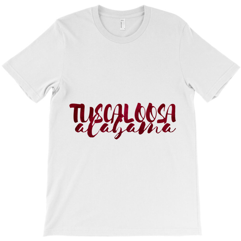 Tuscaloosa Watercolor Text T-shirt | Artistshot