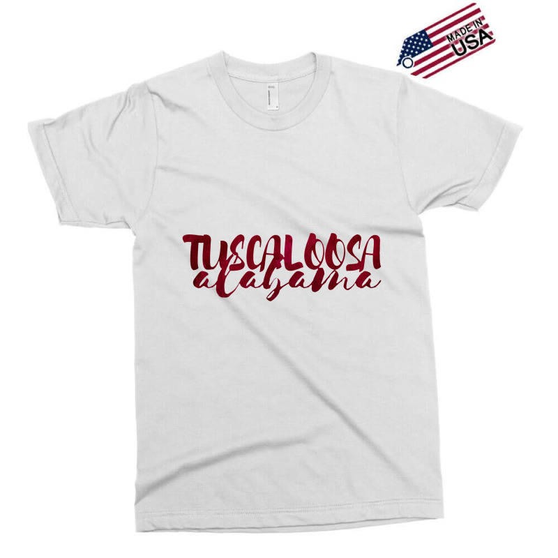 Tuscaloosa Watercolor Text Exclusive T-shirt | Artistshot