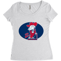 Hotty Vanderbilt Rebels South Women's Triblend Scoop T-shirt | Artistshot