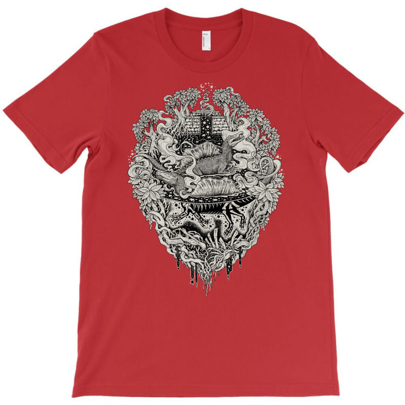 Sunken Temple Of The Spinosaurus  Monochrome  Dino T-shirt | Artistshot