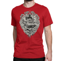 Sunken Temple Of The Spinosaurus  Monochrome  Dino Classic T-shirt | Artistshot