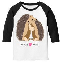 Cute Design Hede & Hugs Light Shirt New Youth 3/4 Sleeve | Artistshot