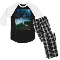 The Shadow Over Innsmouth   Art Men's 3/4 Sleeve Pajama Set | Artistshot