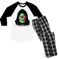 Uncle Death Men's 3/4 Sleeve Pajama Set | Artistshot