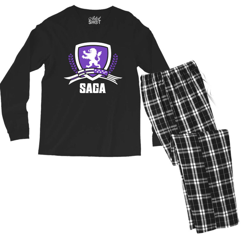 Saga Men's Long Sleeve Pajama Set | Artistshot