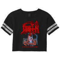 New Death Scream Bloody Gore T Shirt Scorecard Crop Tee | Artistshot