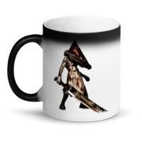 Pyramid Head (red Pyramid Thing) Magic Mug | Artistshot