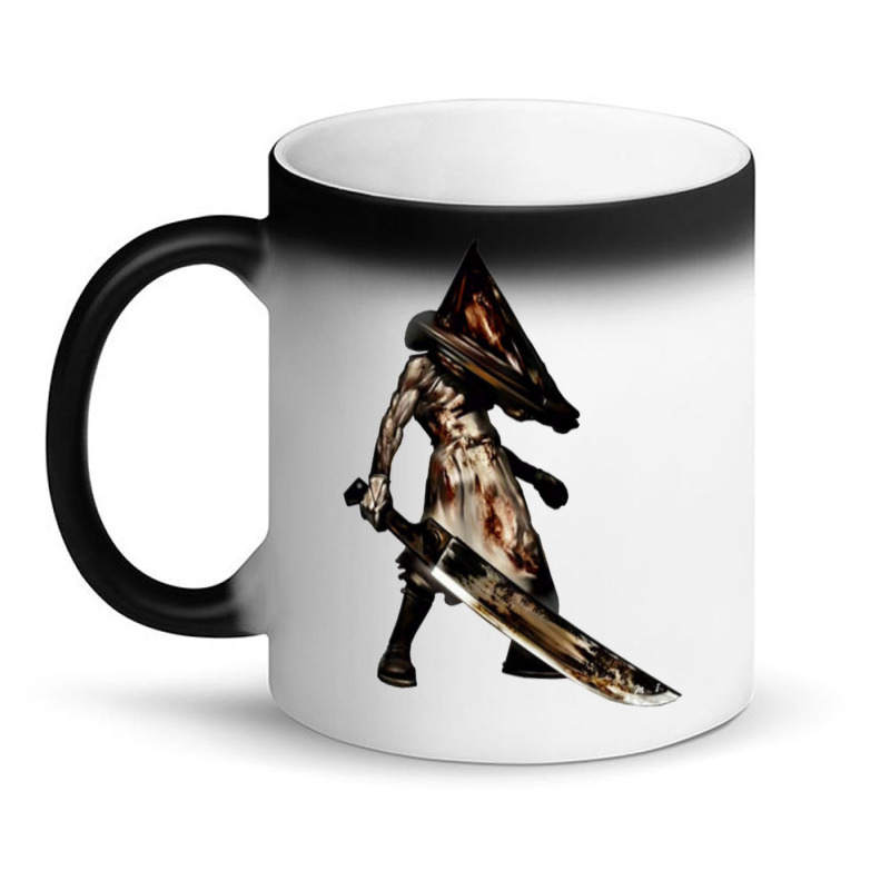 Pyramid Head (red Pyramid Thing) Magic Mug | Artistshot