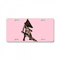 Pyramid Head (red Pyramid Thing) License Plate | Artistshot