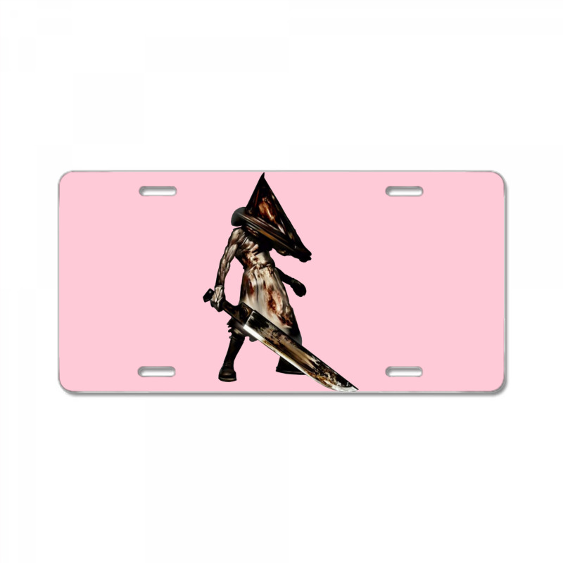 Pyramid Head (red Pyramid Thing) License Plate | Artistshot