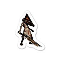 Pyramid Head (red Pyramid Thing) Sticker | Artistshot