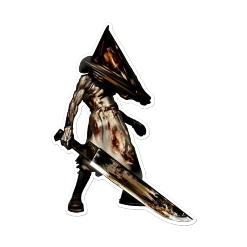 Pyramid Head (red Pyramid Thing) Sticker | Artistshot