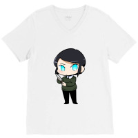 The Chibi Cartoon Fun V-neck Tee | Artistshot