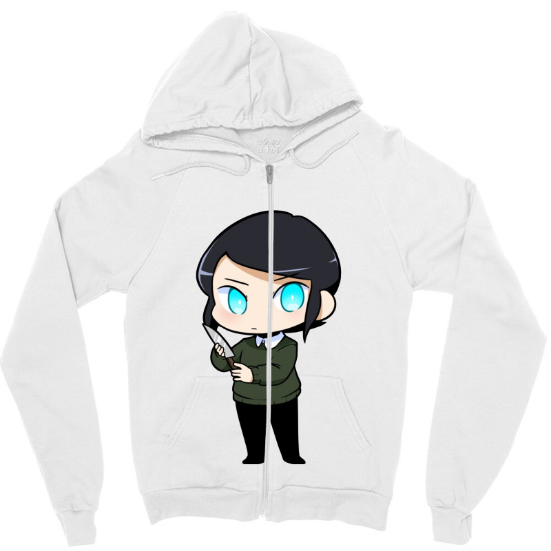 The Chibi Cartoon Fun Zipper Hoodie by rondeyadi | Artistshot