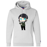 The Chibi Cartoon Fun Champion Hoodie | Artistshot