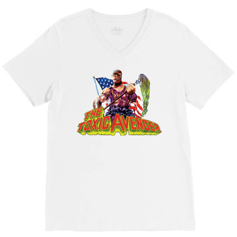 Toxic Avenger V-Neck Tee by lydiahzibertl | Artistshot