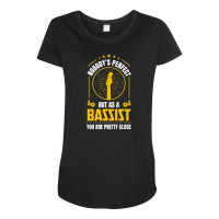 Bass Guitar Bassist Guitarist Gift Instrument (5) Maternity Scoop Neck T-shirt | Artistshot