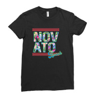 Neon Novato Beach Ladies Fitted T-shirt | Artistshot